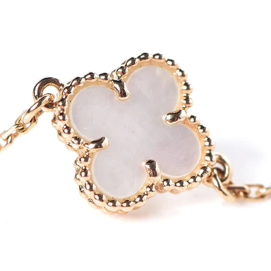 *Coming soon* Gold 5 Motif Clover Bracelet